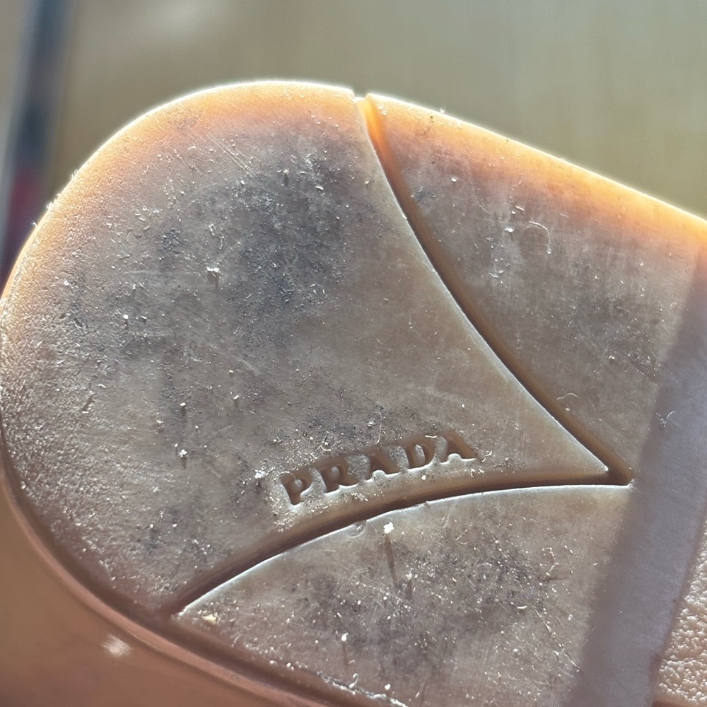 PRADA Tan Sandals, Size: 36 1/2 - Picture 6 of 17